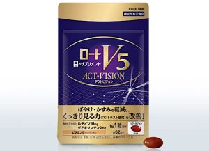 ロートV5粒アクトビジョンの口コミと評判は？楽天レビューでの効果をチェック！